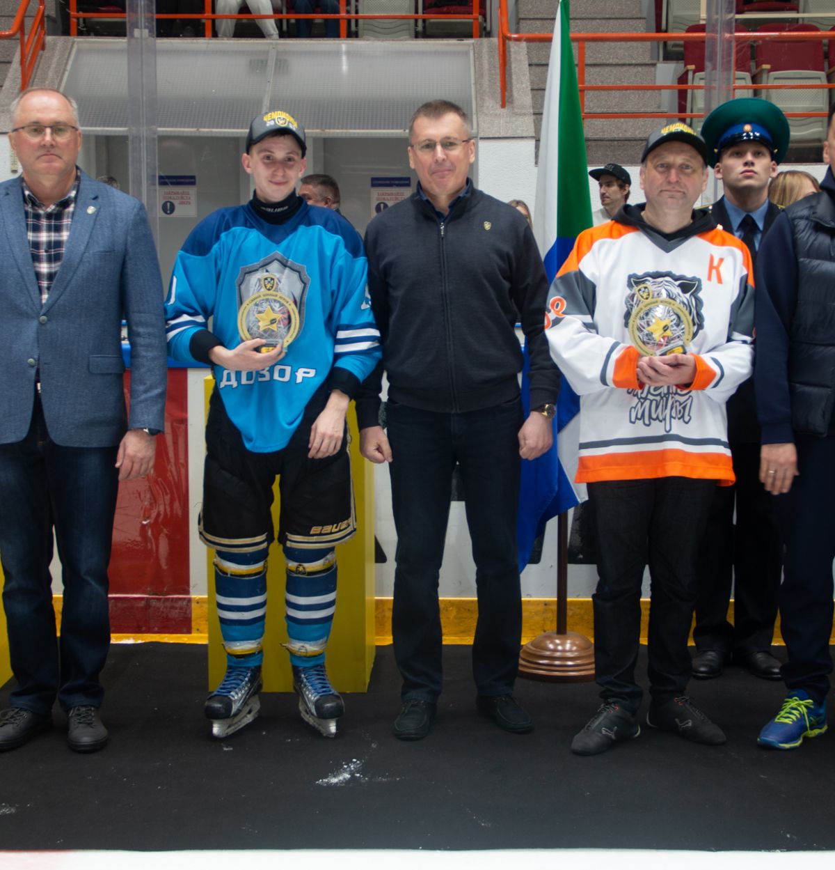 Определены лучшие игроки 1-го сезона Офицерской Хоккейной Лиги в Хабаровске!